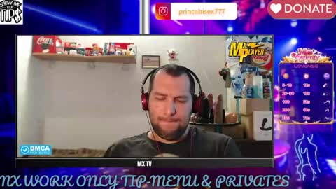 BISEXPRINCE777 online show from 03.14.26