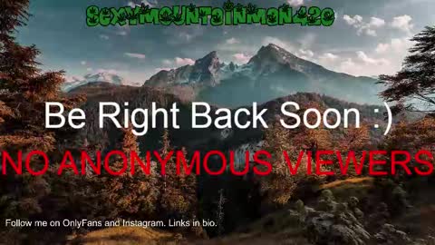 Sexymountainman420 online show from 02.06.26