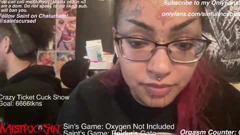 Mistrx Sin online show from 02.18.25