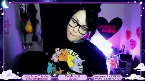 Snapshot of sinominx chatting on 01.29.25 Sinomin online show from 01.29.25