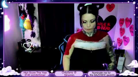 Snapshot of sinominx chatting on 02.12.25 Sinomin online show from 02.12.25