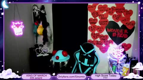 Snapshot of sinominx chatting on 03.09.25 Sinomin online show from 03.09.25