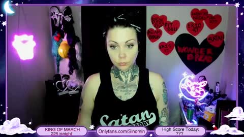 Snapshot of sinominx chatting on 03.12.25 Sinomin online show from 03.12.25