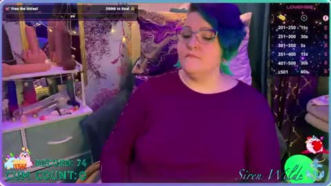Siren Wilde online show from 05.24.26