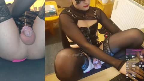 Snapshot of sissylunats chatting on 01.28.25 SissyLunaTS online show from 01.28.25