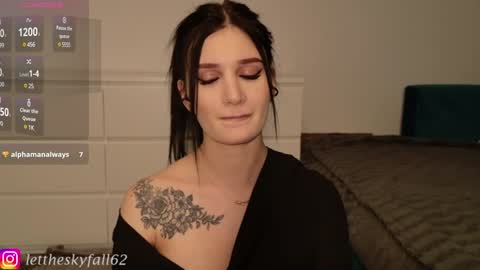 Snapshot of sky011fall chatting on 02.08.25 Eliza online show from 02.08.25