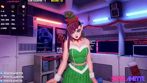 Snapshot of skyeanette chatting on 12.13.24 SkyeAnette online show from 12.13.24