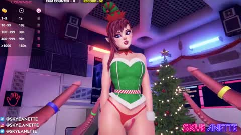 Snapshot of skyeanette chatting on 12.16.24 SkyeAnette online show from 12.16.24