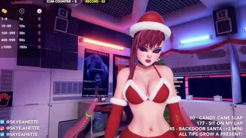 Snapshot of skyeanette chatting on 12.20.24 SkyeAnette online show from 12.20.24