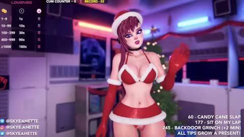 Snapshot of skyeanette chatting on 12.23.24 SkyeAnette online show from 12.23.24