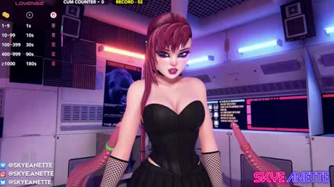 Snapshot of skyeanette chatting on 03.02.25 SkyeAnette online show from 03.02.25