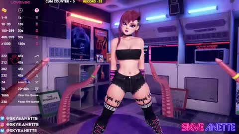 Snapshot of skyeanette chatting on 09.19.25 SkyeAnette online show from 09.19.25
