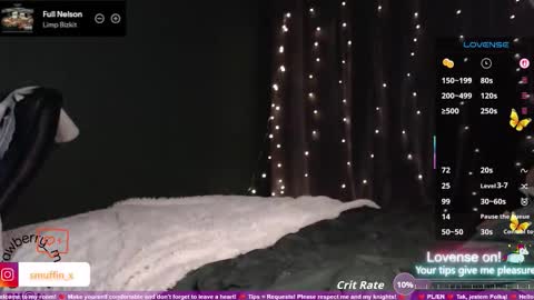 Snapshot of smuffin_x chatting on 01.15.26 Strawberry Muffin online show from 01.15.26