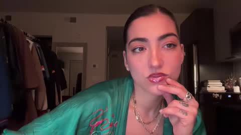 Snapshot of softheatmaria chatting on 12.23.25 Soft Heat Maria online show from 12.23.25