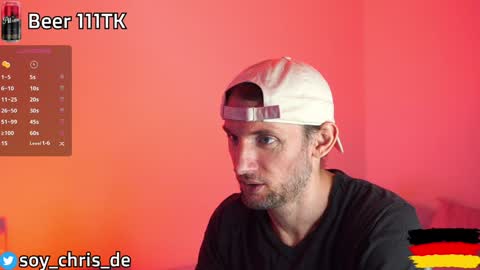 Snapshot of soy_chris chatting on 01.19.25 Chris online show from 01.19.25