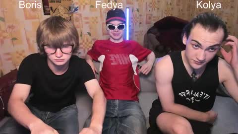 Boris  Fedya  Kolya online show from 06.06.26