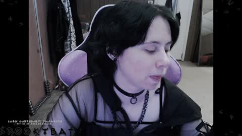 Snapshot of spookybat chatting on 12.06.24 Shio online show from 12.06.24