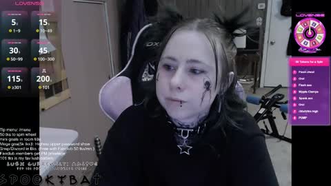 Snapshot of spookybat chatting on 03.06.25 Shio online show from 03.06.25