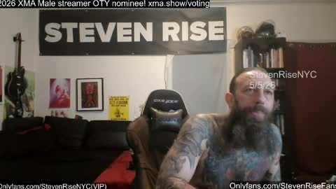 Snapshot of stevenrisenyc chatting on 05.06.26 StevenRiseNYC online show from 05.06.26