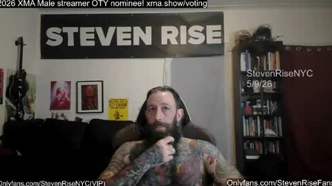 Snapshot of stevenrisenyc chatting on 05.09.26 StevenRiseNYC online show from 05.09.26