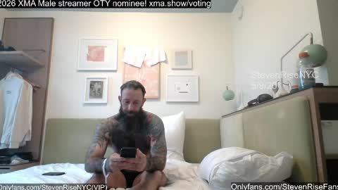 Snapshot of stevenrisenyc chatting on 05.11.26 StevenRiseNYC online show from 05.11.26