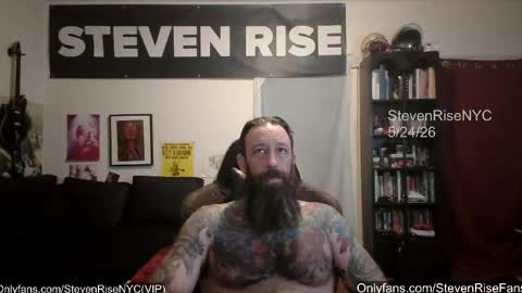 Snapshot of stevenrisenyc chatting on 05.24.26 StevenRiseNYC online show from 05.24.26
