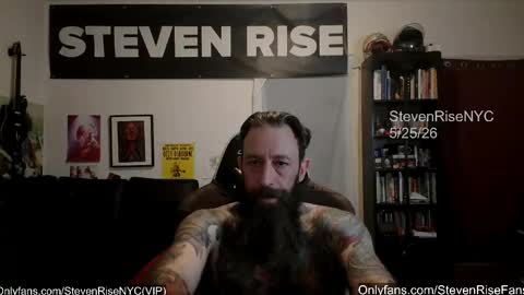 Snapshot of stevenrisenyc chatting on 05.25.26 StevenRiseNYC online show from 05.25.26