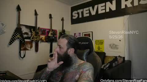 Snapshot of stevenrisenyc chatting on 05.25.26 StevenRiseNYC online show from 05.25.26