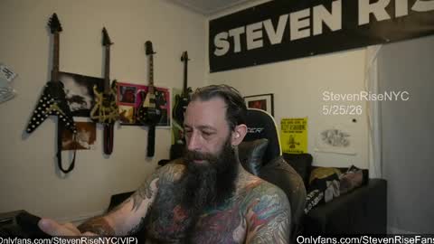 Snapshot of stevenrisenyc chatting on 05.26.26 StevenRiseNYC online show from 05.26.26