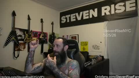 Snapshot of stevenrisenyc chatting on 05.26.26 StevenRiseNYC online show from 05.26.26