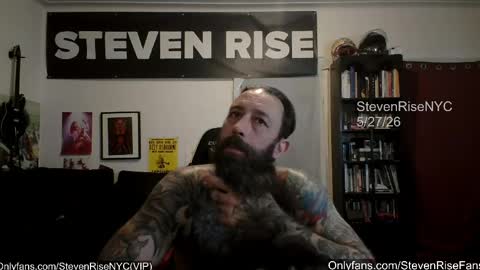 Snapshot of stevenrisenyc chatting on 05.28.26 StevenRiseNYC online show from 05.28.26