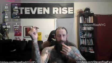 Snapshot of stevenrisenyc chatting on 06.01.26 StevenRiseNYC online show from 06.01.26