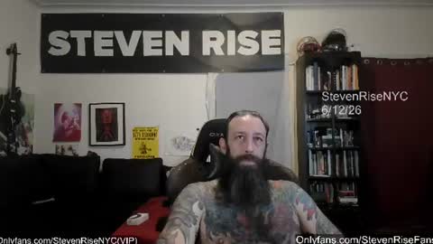 Snapshot of stevenrisenyc chatting on 06.12.26 StevenRiseNYC online show from 06.12.26