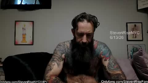 Snapshot of stevenrisenyc chatting on 06.13.26 StevenRiseNYC online show from 06.13.26