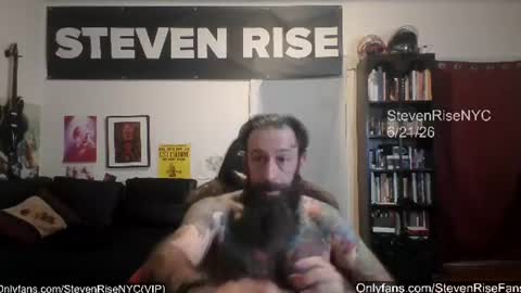 Snapshot of stevenrisenyc chatting on 06.21.26 StevenRiseNYC online show from 06.21.26