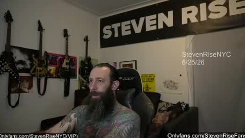 Snapshot of stevenrisenyc chatting on 06.26.26 StevenRiseNYC online show from 06.26.26