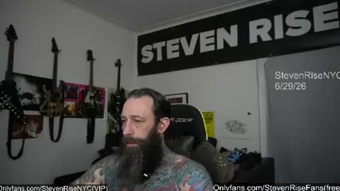 Snapshot of stevenrisenyc chatting on 06.29.26 StevenRiseNYC online show from 06.29.26