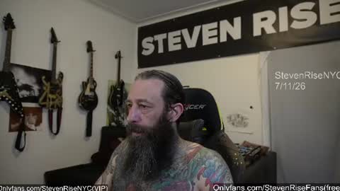 Snapshot of stevenrisenyc chatting on 07.11.26 StevenRiseNYC online show from 07.11.26