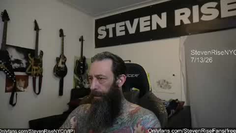 Snapshot of stevenrisenyc chatting on 07.13.26 StevenRiseNYC online show from 07.13.26