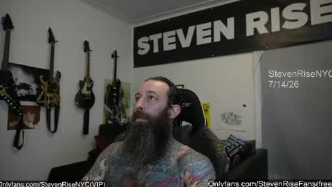 Snapshot of stevenrisenyc chatting on 07.14.26 StevenRiseNYC online show from 07.14.26
