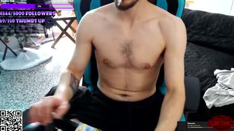 Snapshot of substanc3 chatting on 02.27.26 Im Substanc3 online show from 02.27.26