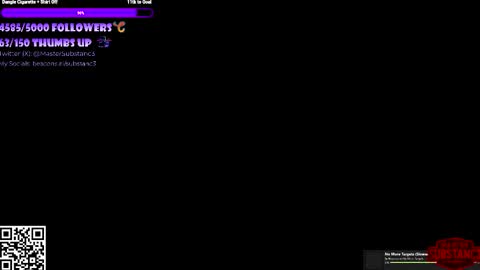 Snapshot of substanc3 chatting on 03.16.26 Im Substanc3 online show from 03.16.26