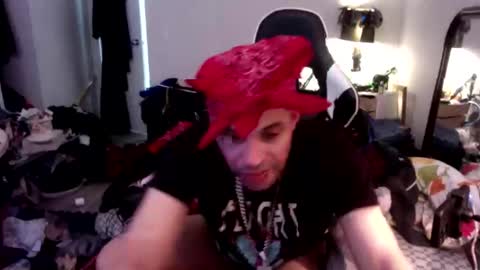 Snapshot of superslutman chatting on 02.14.26 Phillup Slutz online show from 02.14.26