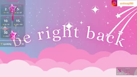 Andrea Cheryl GiLandreagil80 In Instagram online show from 12.07.24