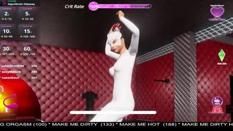 Snapshot of systaime chatting on 01.09.25 MISTRESS LISA FIRST 3DXCHAT CAMGIRL 3dxchat anime gaming mistress domina online show from 01.09.25