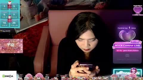 Snapshot of tashakai chatting on 02.18.26 TashaKai online show from 02.18.26