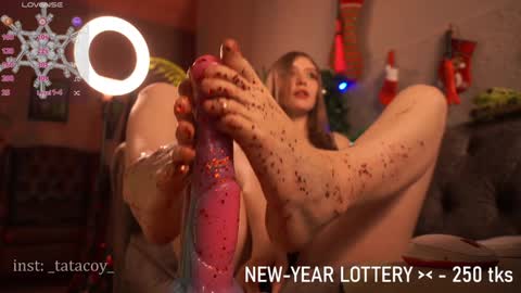 Snapshot of tatacoy chatting on 01.01.25 TataCoy online show from 01.01.25