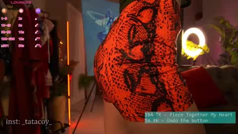 Snapshot of tatacoy chatting on 02.17.25 TataCoy online show from 02.17.25