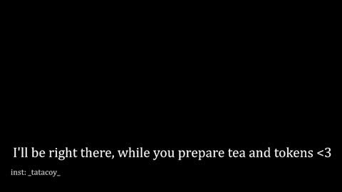 Snapshot of tatacoy chatting on 09.11.25 TataCoy online show from 09.11.25