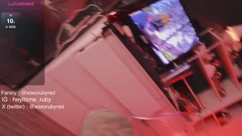 Snapshot of temptressxruby chatting on 01.15.25 TemptressxRuby online show from 01.15.25